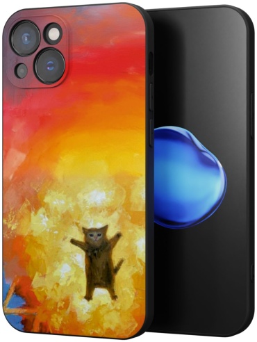 Чехол Mcover для Apple iPhone 14 Plus рисунок