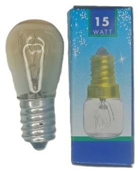 Лампочка 15W E14, накаливания, теплый белый