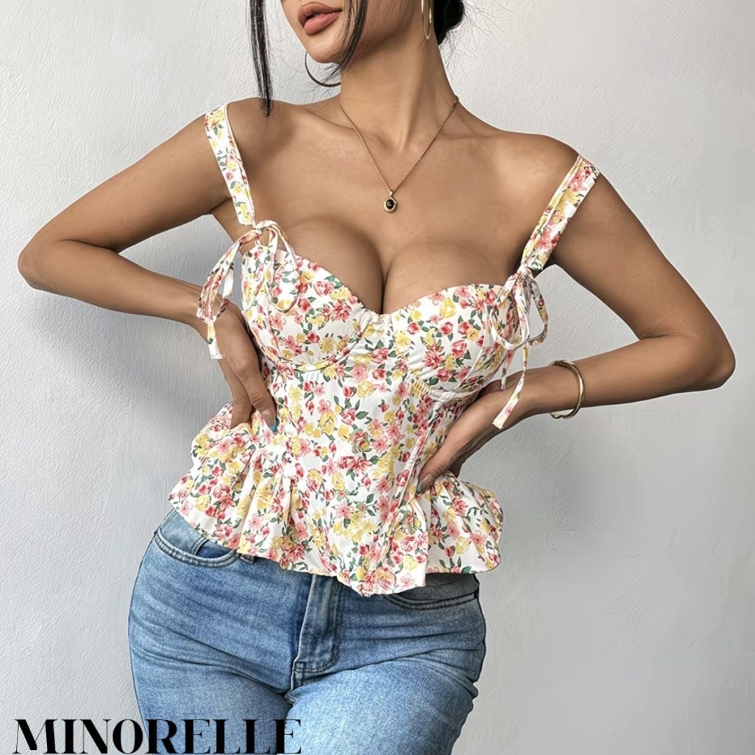 Корсет MINORELLE бежевый, розовый