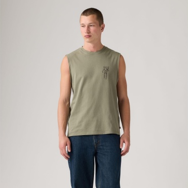 Майка Levis зеленый