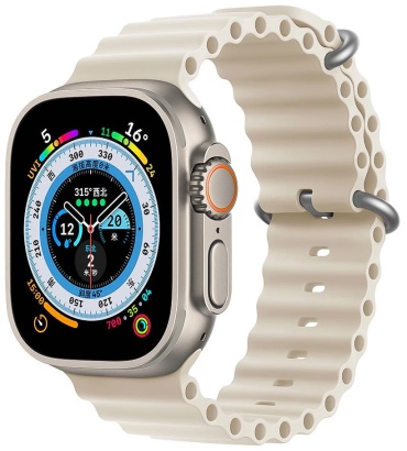 Ремешок BOGEMA для Apple Watch Series 10, Watch Series 11 бежевый