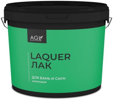 AGL для бань и саун акриловая основа , 3 л