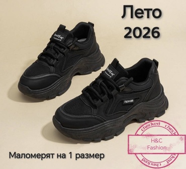 Кроссовки FASHION черный