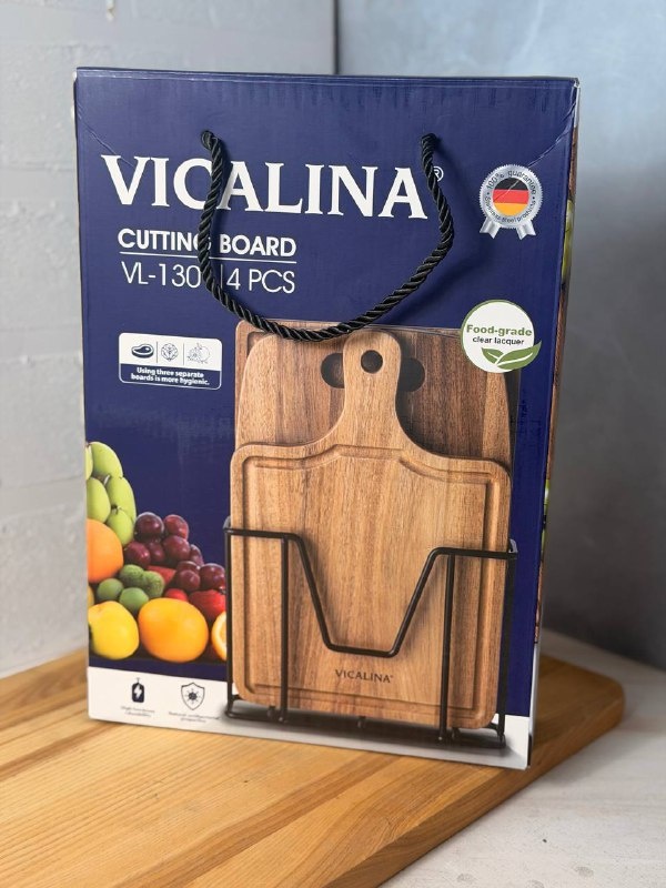 Vicalina набор разделочных досок VICLAINA VL-1301 3 шт, дерево