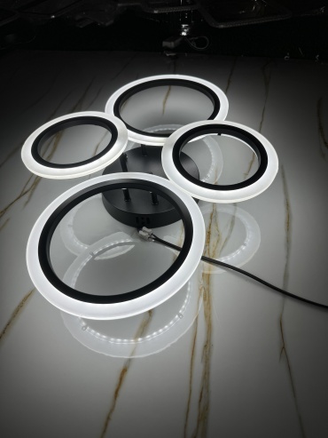 Люстра потолочная Aspanwam LED, кол-во ламп: 4 шт
