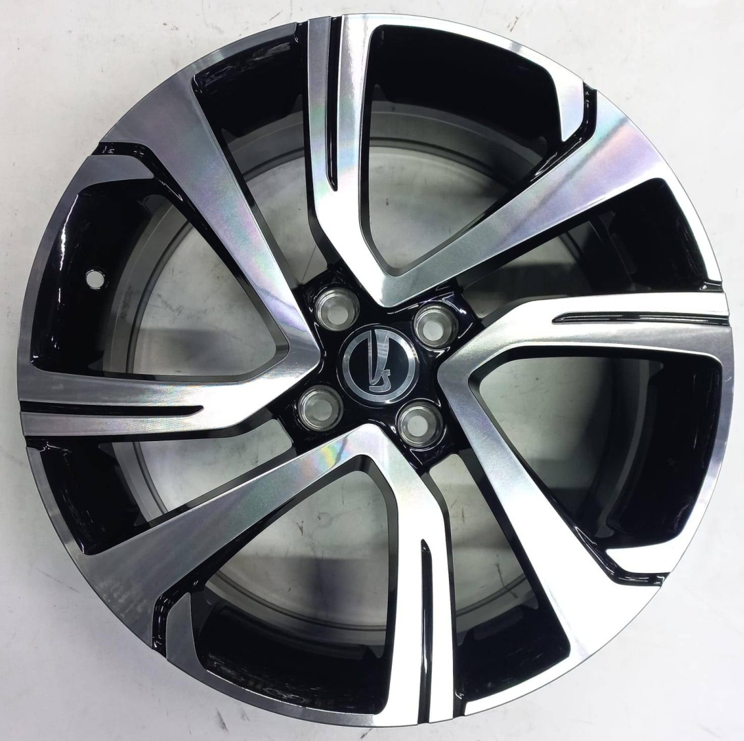 RNO RNO 1219 7x17/4x100 D60.1 ET40 4 диска черный, серебристый