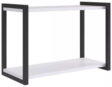 Полка LUCCI 86B929B9612B9DC2, 25х25x38 см, белый