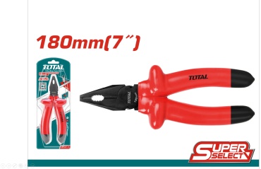 Плоскогубцы Total THTIP171 - "ТОТАL" плоскогубцы диэлектрические 1000v, 180 мм
