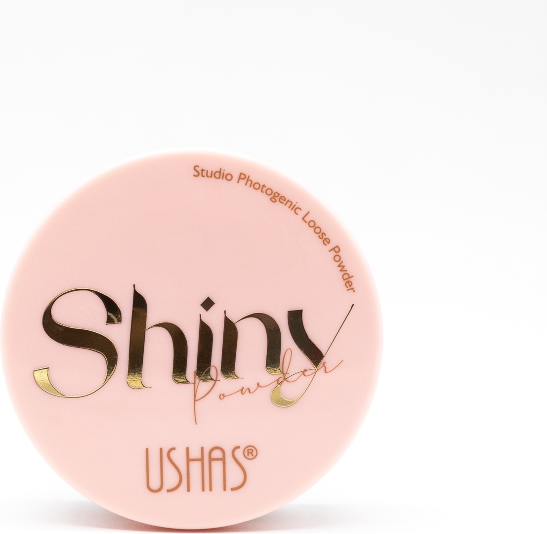 Пудра Ushas Рассыпчатая пудра с эффектом сияния/Shiny Loose Powder рассыпчатая 0 прозрачный