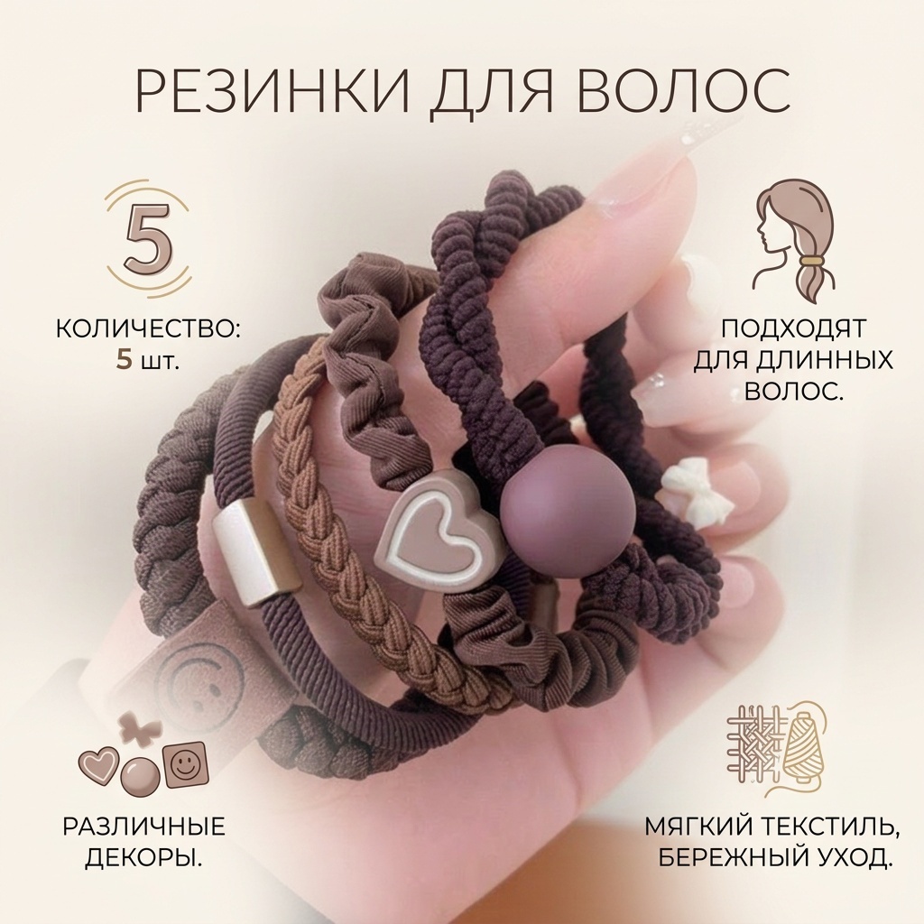 Резинка 5 шт