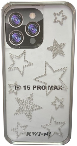 Чехол KWi-Ni для Apple iPhone 15 Pro Max прозрачный
