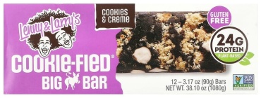 Lenny & Larry's батончик Cookie-Fied Big Bar, печенье и крем 12 шт