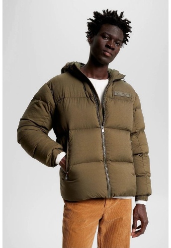 Зимняя куртка Tommy Hilfiger зеленый