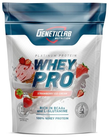 Genetic Lab WHEY PRO клубника 1000 г
