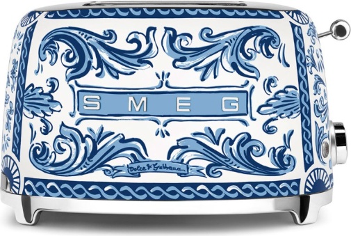 Тостер Smeg TSF01DGBEU голубой