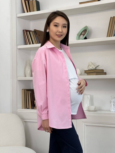 Рубашка Sweetmama.kz розовый