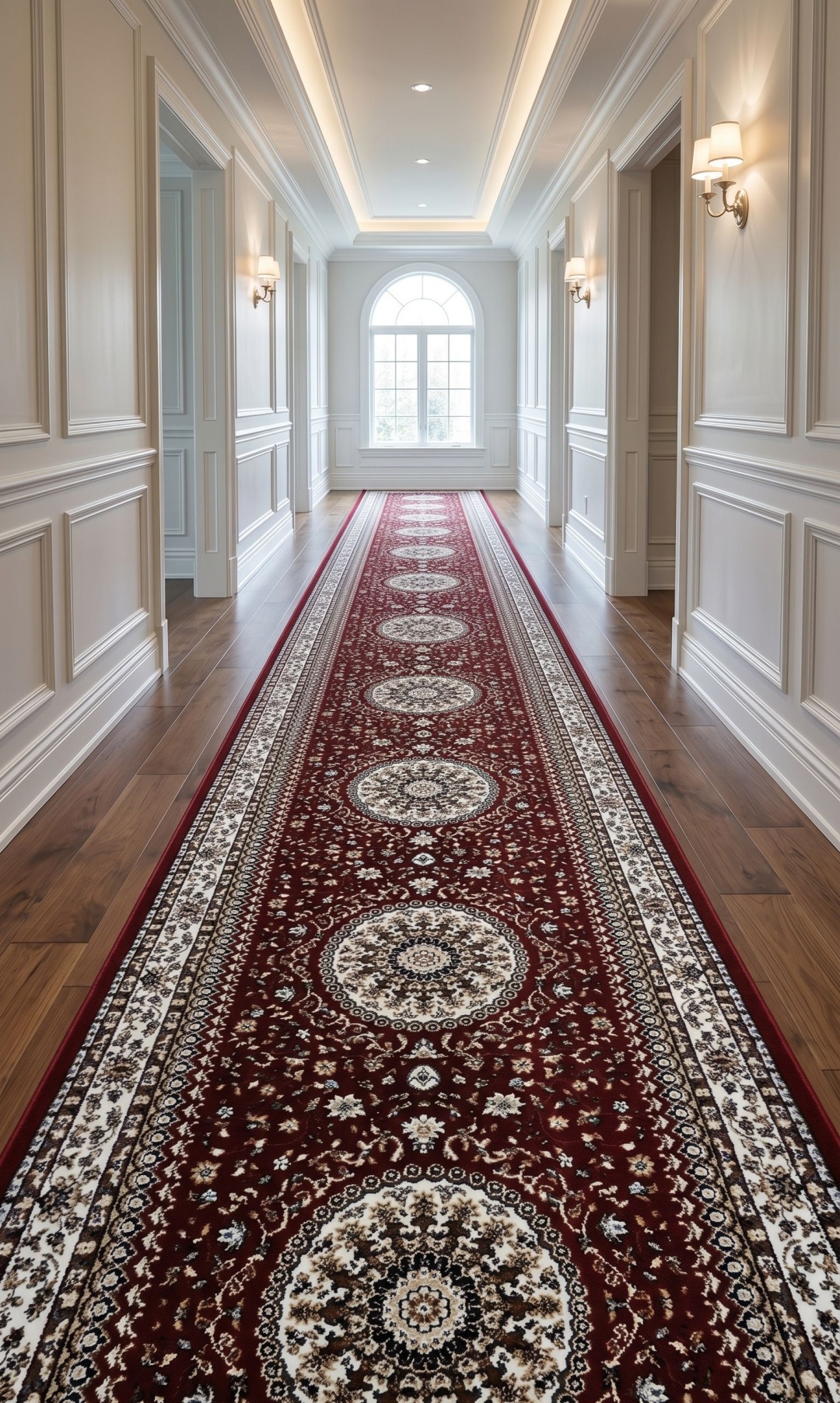Ковровая дорожка Bal Carpet короткий ворс, хлопок, полиэстер, 250 см x 7 м