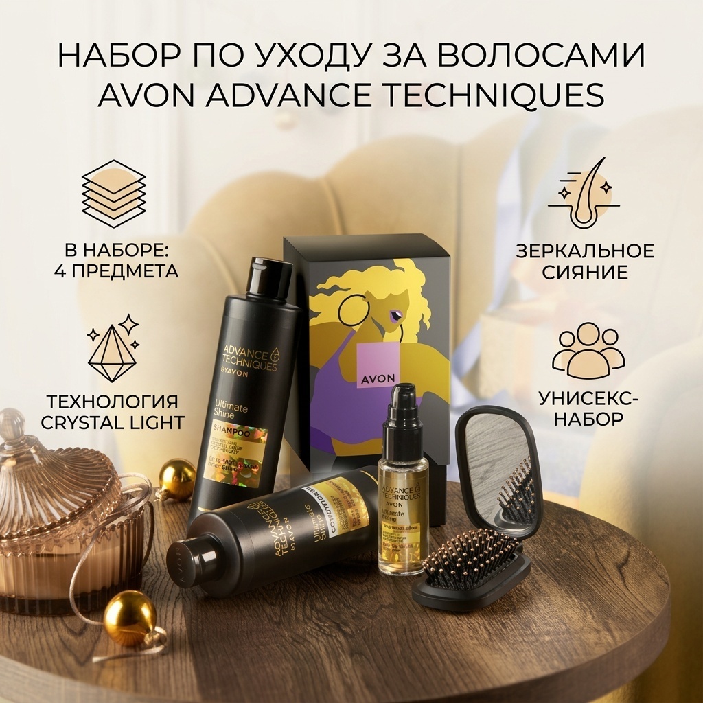 Avon Avon Advance Techniques набор уход за волосами набор по уходу за волосами унисекс