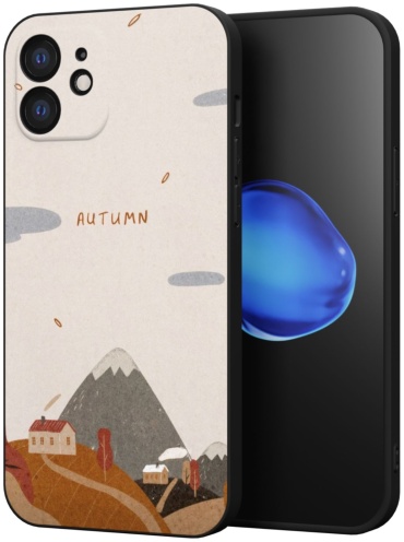 Чехол Mcover для Apple iPhone 12 рисунок