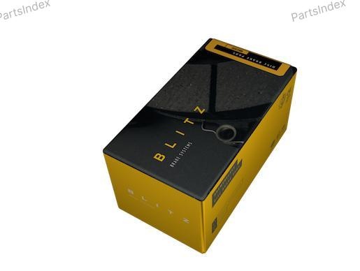 BLITZ Колодки Тормозные Дисковые BB0358