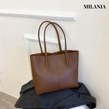 Сумка шоппер Milania полиуретан коричневый