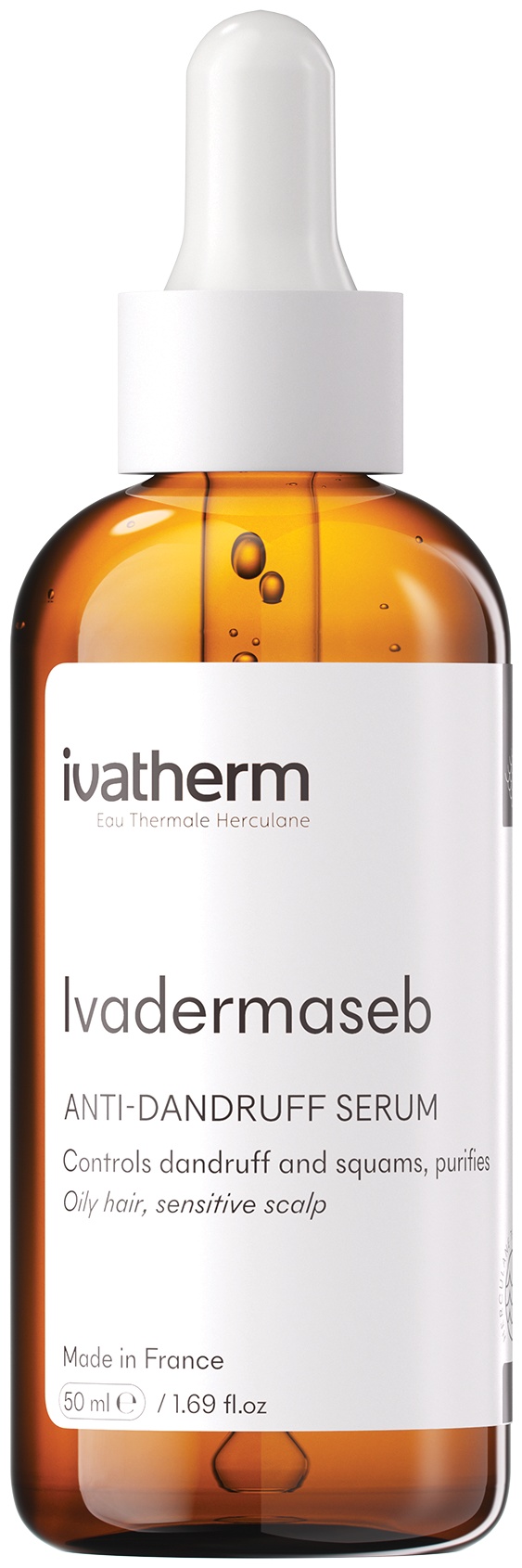 Ivatherm Интенсивная против перхоти и себорейного дерматита Ivadermaseb для раздраженной кожи головы сыворотка 50 мл