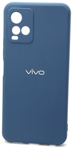 Чехол Silicon Power для Vivo Y33s, Y21 синий