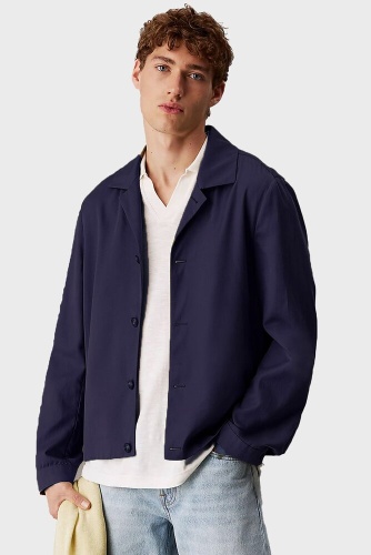 Пиджак однобортный Calvin Klein синий