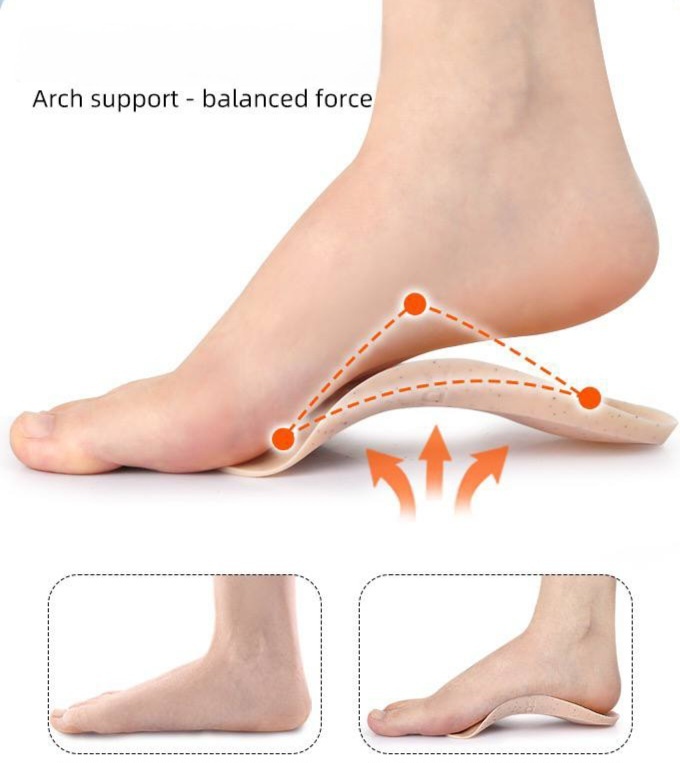 Полустельки Men insoles orthopedic размер 41, 42, 43, 44, 45, классические, для спортивной обуви, для рабочей обуви
