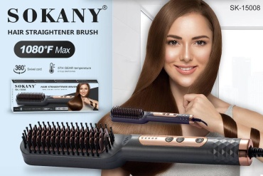 SOKANY 15008 расческа-выпрямитель