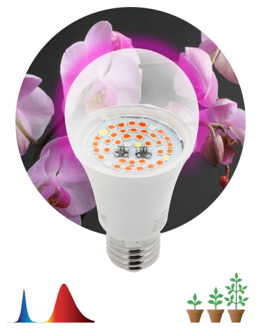 Светодиодная ЭРА FITO-14W-RB-E27 14 Вт, 1200 К