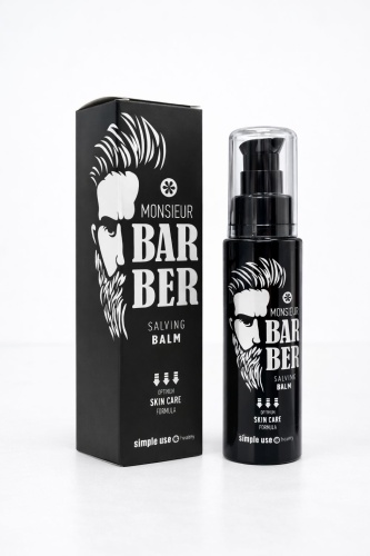 Simple Use Beauty Успокаивающий бальзам после бритья Monsieur Barber бальзам после бритья 50 мл