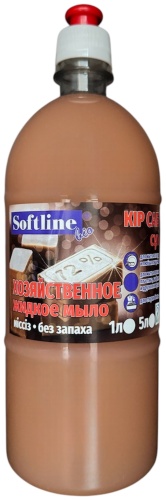 Жидкое мыло хозяйственное Softline bio Bio 72% 1000 мл