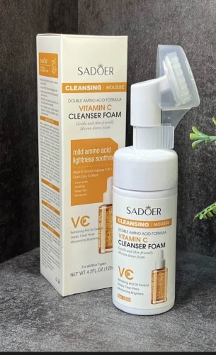 SADOER SADOER Cleansing Mousse Vitamin C пенка 120 мл