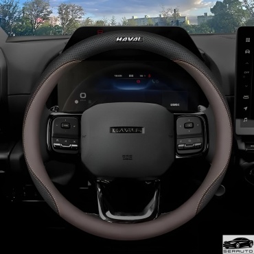 SERAUTO оплетка для руля Haval Ser-00216 37-39 см M коричневый, черный