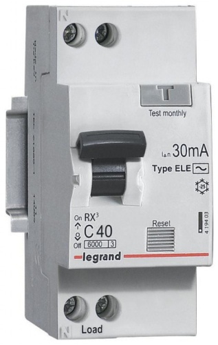 Legrand автоматический выключатель 1P 40 A, 6 кА, 230 В