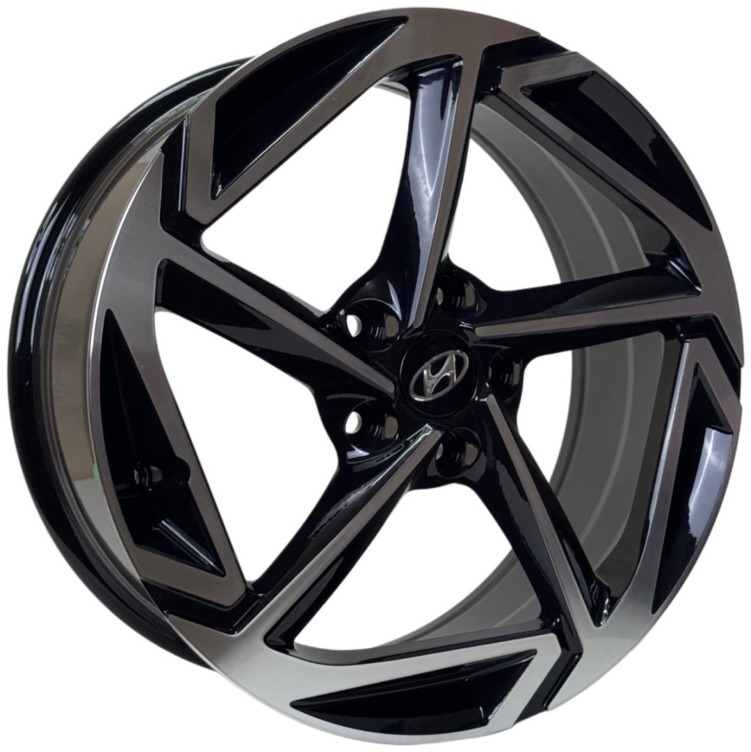 Wheels 5898DD 7.5x18/5x114.3 D67.1 ET45 4 диска черный, хром
