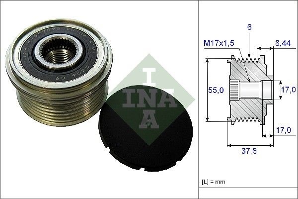 INA шкив генератора 535024610