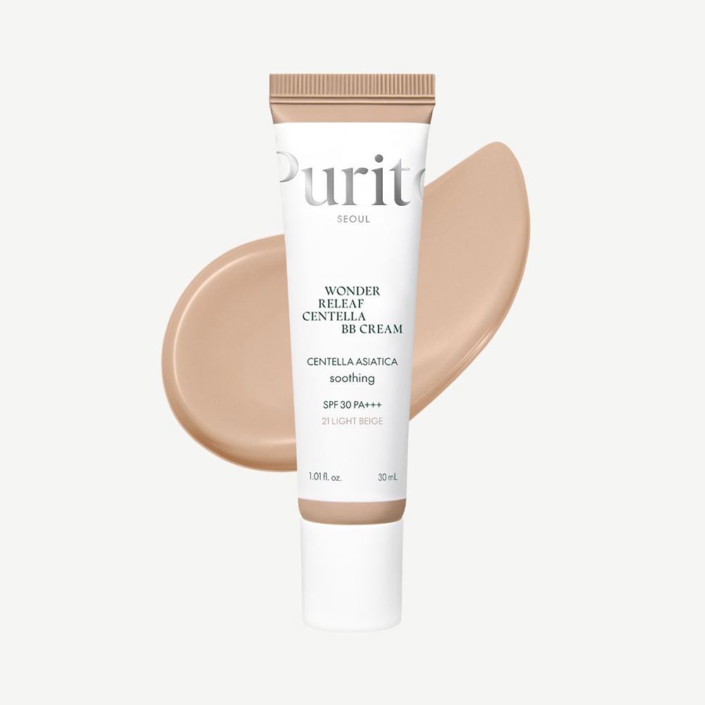 Purito Wonder Releaf Centella SPF30 BB крем 21 Light Beige 30 мл