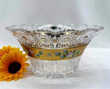 Салатник Aurum Crystal 22.5х22.5 см, хрусталь, 1 шт