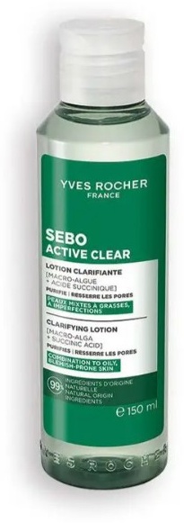 YVES ROCHER лосьон Sebo Active Clear 150 мл