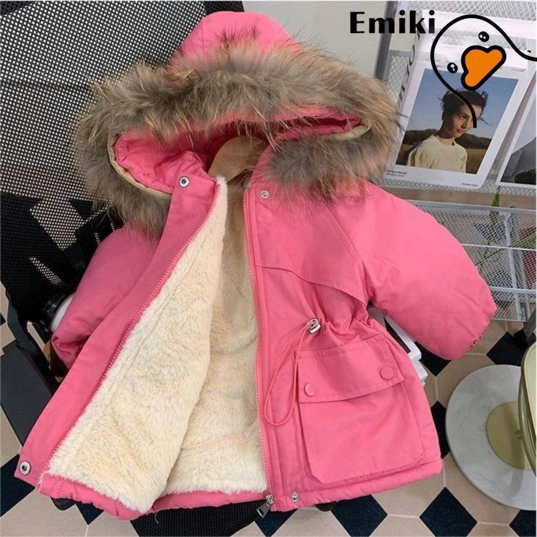 Парка Emiki 448046887 розовый