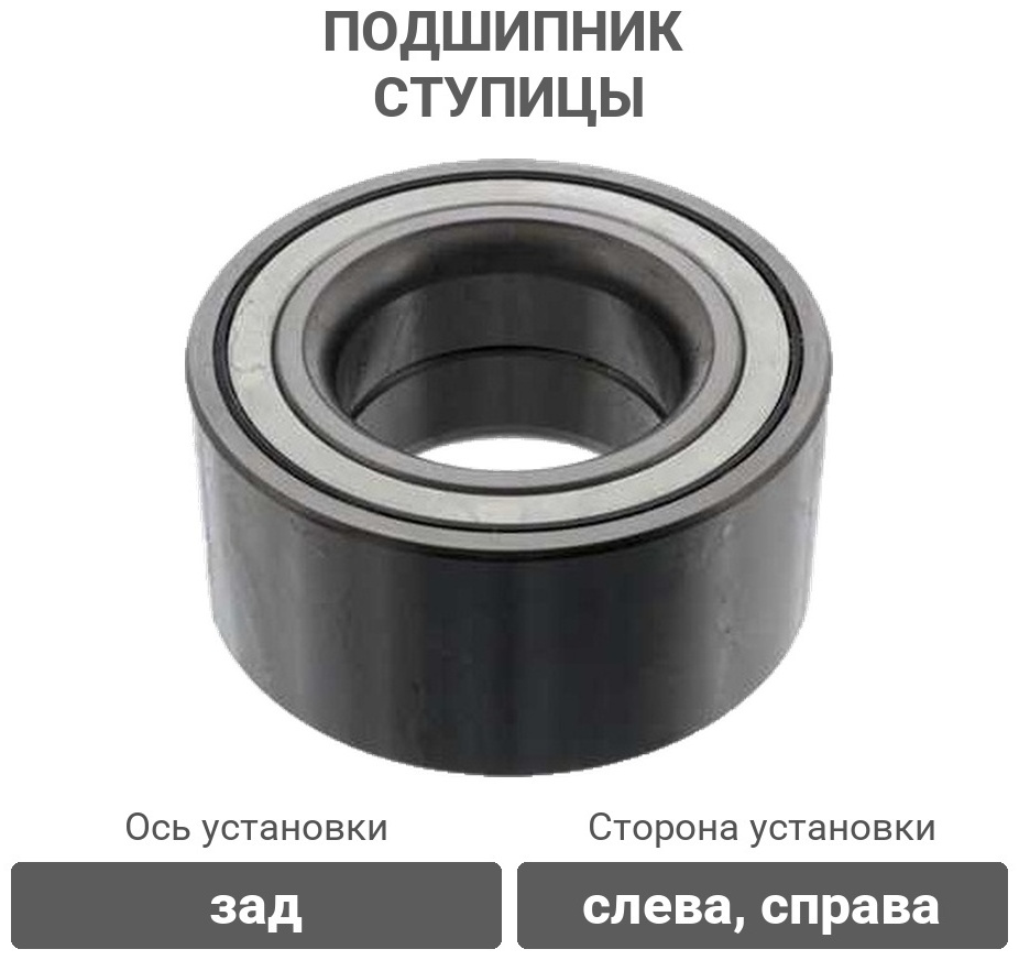 PATRON подшипник ступицы PBK757