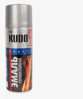 Kudo краска 5001 тон серебристый, 520 мл