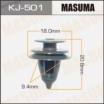 MASUMA Клипса Крепежная KJ501