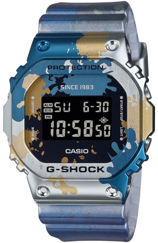 Кварцевые CASIO GM-5600SS-1DR нержавеющая сталь