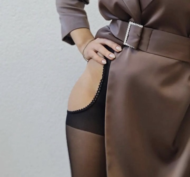 Колготки Vinconte черный