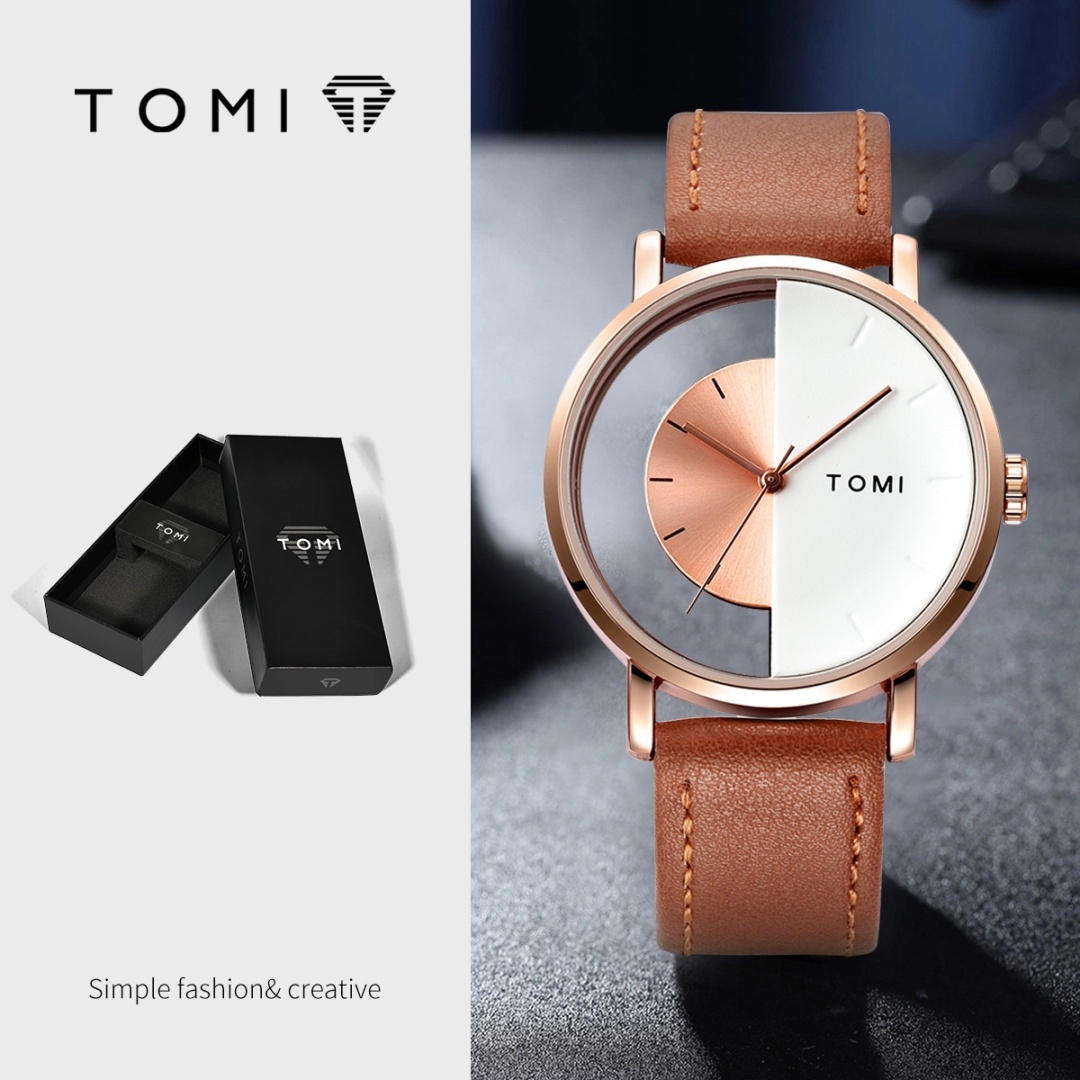 Кварцевые Tomi SQ001 нержавеющая сталь