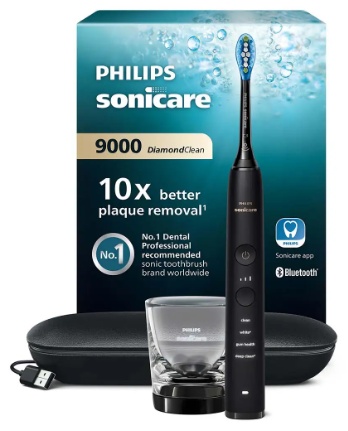 Philips звуковая щетка HX9911/09 щетина средняя черный