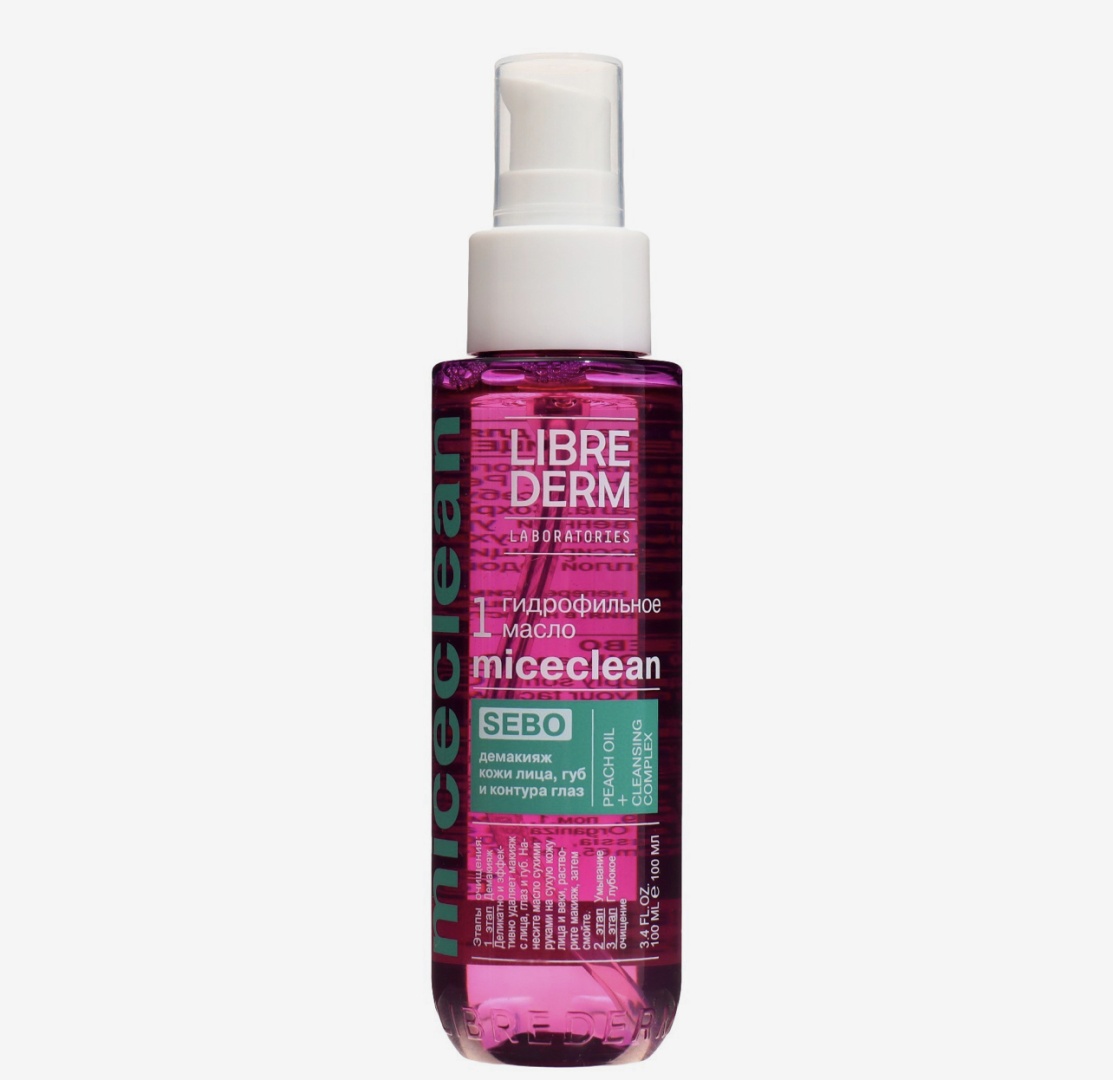 Librederm Гидрофильное масло LIBREDERM miceclean sebo для жирной и комбинированной кожи 100 мл масло для снятия макияжа 100 мл
